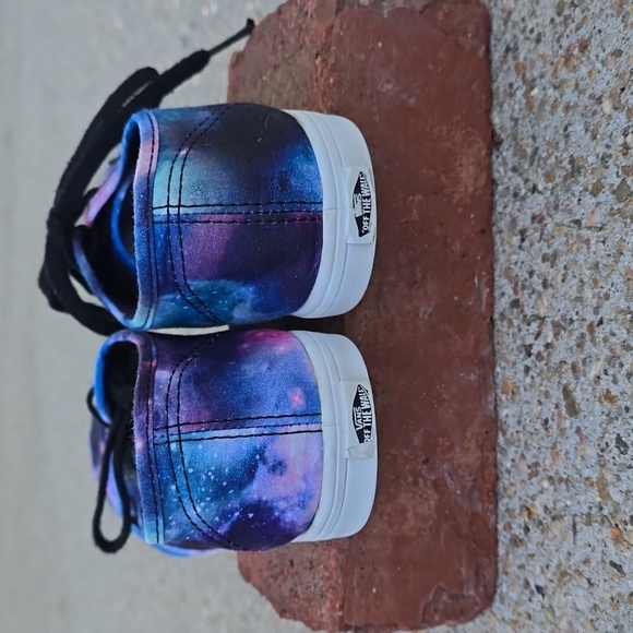 Vans Lo Pro Cosmic Galaxy Sneakers Size 7 - Picture 8 of 10